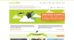 Desktop Screenshot of pepperlillie.com